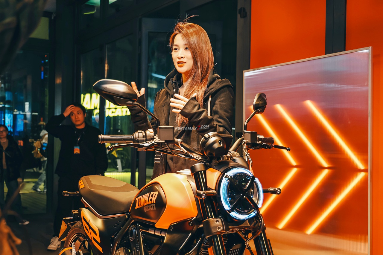 Launching Next-Gen Ducati Scrambler di Shanghai Tiongkok 