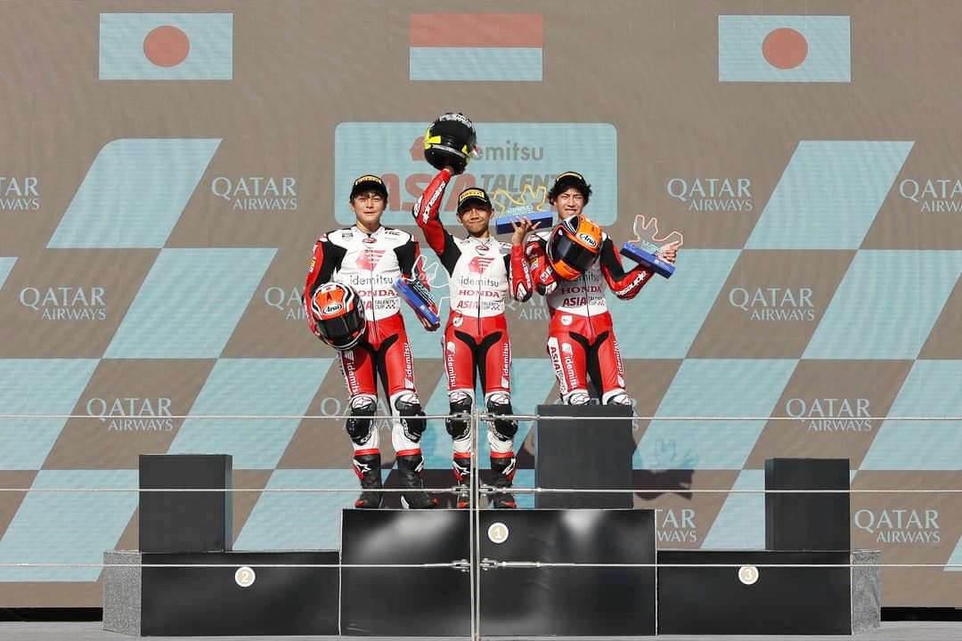 Pebalap Astra Honda Lanjutkan Kejayaan di Asia Talent Cup Qatar