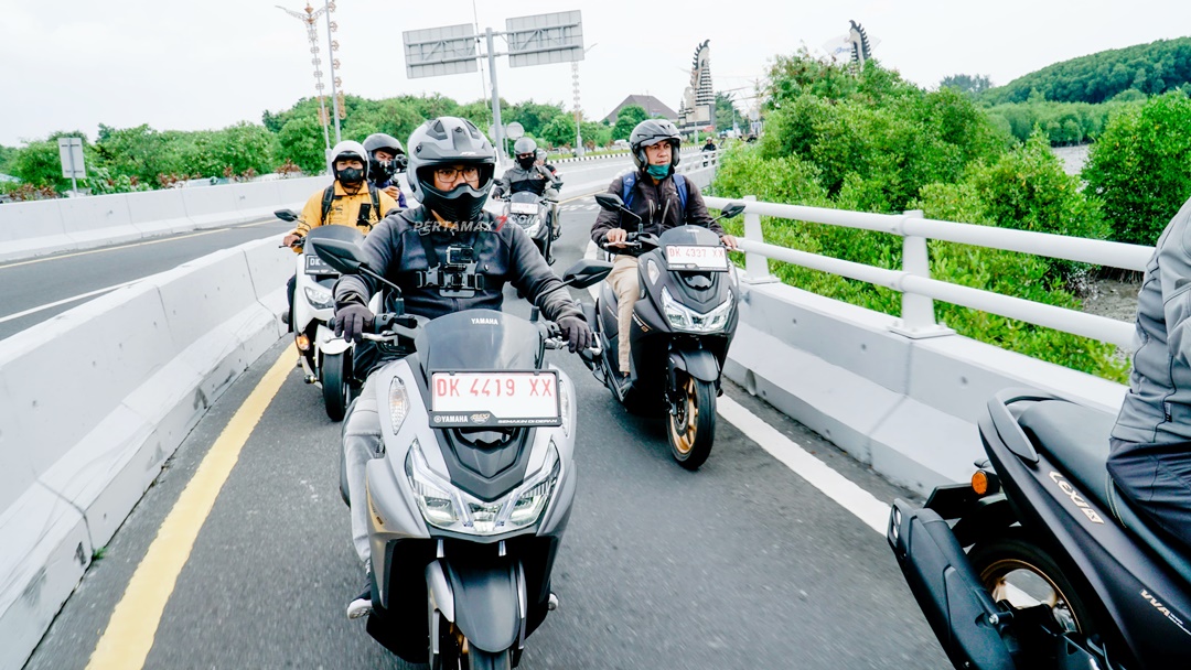 Yamaha LEXi LX 155 Tangguh Libas Jalur Padat dan Berkelok di Pulau Dewata Bali